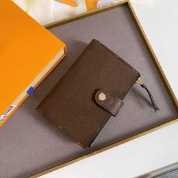 Flower designer wallets for women luxury card holder travel purse with photo holder Luxury coin pouch business card bag M58019