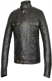 Men leather Jackets latest style exquisite cow leather long sleeves tight fit Classic 2309301