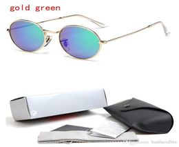 Fashion Small Oval Sunglasses for Men Women Brand Designer Vintage Sun Glasses Eyewear Shades Oculos S3308021646
