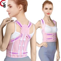 Waist Support Back Brace Posture Corrector For Women: Shoulder Straightener Adjustable Full Upper &Lower Pain Relief