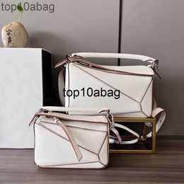 loeweee loewew bag New Color Puzzle Geometry Bag Designer Bag Top Leather Diamond Pattern Handheld Wallet Classic Luxury Cross Pillow crossbody bag