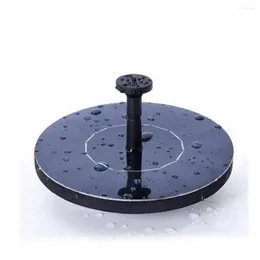 Garden Decorations Solar Power Water Fountain Pump Fontein Bird Floating Pond Patio Decor Lawn Decoration 16cm