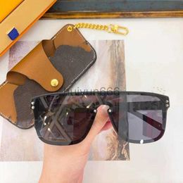 Sunglasses polaroid lens designer womens Mens Goggle New Alphabet Printed Sunglasses Celebrity Internet Celebrity Street Shoot Same Board Sunglasses z1082