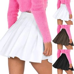 Skirts Spring Summer Korean Skirt Shorts Women High Waist Sexy Mini School Short Pleated Kawaii Japanese Female