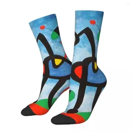 Men's Socks Colorful Art Miro Male Mens Women Spring Stockings Hip Hop