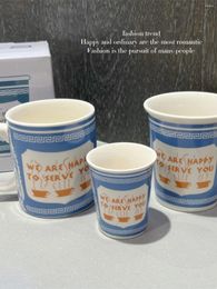Mugs York Shaped Ceramic Cups Water Household Coffee Cup Fresh Gifts For Men And Women