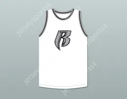 CUSTOM NAY Mens Youth/Kids DMX 84 ROUGH RYDERS WHITE BASKETBALL JERSEY 1 TOP Stitched S-6XL