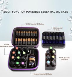 45 Bottles Essential Oil Case Carrying Holder Perfume Oil Nail Polish Organiser Storage Bag Portable Travel Storage Box C01163250060