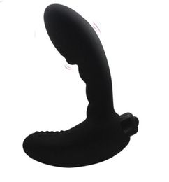 Medical Silicone Electric Prostate Massager Vibrating Butt Anal Plug Vibrator Sex Delay Spray Adult Sex Toys For Men1126135