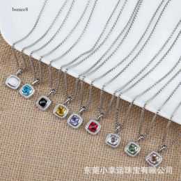 Luxury Designer David Yumans Yurma Jewellery Bracelet Jewellery Necklace Popular Hot Selling 7mm Petite Necklace Stainless Steel Chain 506