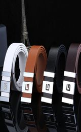 2018 New Men Automatic Buckle Leather Waist Strap Belts Buckle Belt cintos masculinos de couro luxo5045812