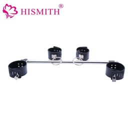 Adults Games Bondage Erotic Toys Handcuffs Ankle Cuffs Stainless Steel Spreader Bar Sex Slave Restraint Sex Toys For Couples9832183
