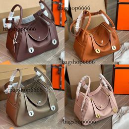 Quality Better Super Soft Cowskin 26Cm Lin Bag Designer Women Tote Bags Genuine Leather Handbag Cross Body Real Photos 240115 Original Edition s