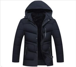 Midlength Pike Plus Veet Hooded 2021 Fashion Men039s Winter Snow Coat Thick Warm Down Jacket 36 Discount2623606