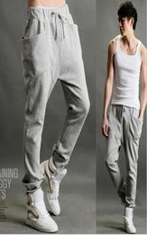 New Casual Men Athletic Hip Hop Dance Sporty Harem Sport Sweat Pants Slacks Trousers Sweatpants 3 color M2XL K435040046