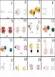 2020 100 925 Sterling Silver Bear Stud Earrings Classic Pierced Stud Earrings Jewellery Manufacturers Whole 64146676