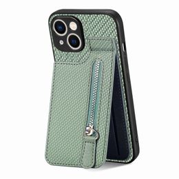 Zipper Leather Flip Wallet iPhone Case Phone case iphone 15 14 card insertion adjustable stand protective case anti-drop For iPhone 11 12 13 Pro Max X Xs Max 7 8 Plus