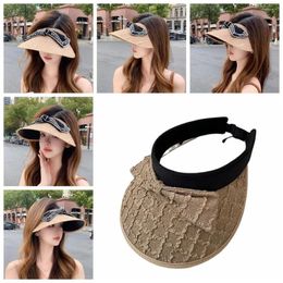 Wide Brim Hats UV Protection Bucket Hat Women Portable Sun Cap Breathable Outdoor Sunshade