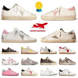 2024 OG Designer Schuhe Goldene Turnschuhe Casual Star Schuhe Luxus-Ball-Star Dirty Old Sladers Italien Marke Original-Bahnsteig-Trainer Herren Womens