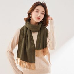 brand couple cashmere scarf G Paris fashion show double-sided top designer scarf 100% cashmere scarf for men and women winter long scarf 180*35 cm Christmas gift