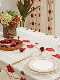 Table Cloth White Lace Floral Tablecloths For Rustic Vintage Decor Sheer Tablecloth Works Great As Wedding Party Picnic Dinner