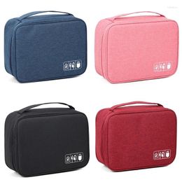 Storage Bags Digital Data Cable Bag Portable Multi-Functional Electronic Accessories