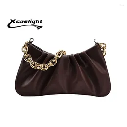 Shoulder Bags 2024 Designer Women's Bag Luxury Saddle Women Fashion Crossbody Soft Pu Leather Ladies Handbags