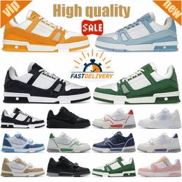 Designer Sneaker casual for Men Running Trainer Outdoor Trainers Shoe High Quality Platform Shoes Leather 2024 flat unisex comfortable luxury 36-45 bigsize new