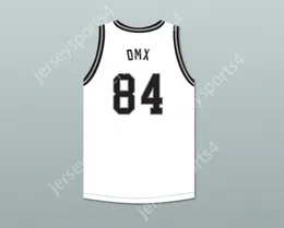 CUSTOM Youth/Kids DMX 84 ROUGH RYDERS WHITE BASKETBALL JERSEY 6 TOP Stitched S-6XL