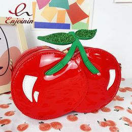 Shoulder Bags Red Cherries Shape Chain Bag For Women Fashion Purses And Handbags Young Girls Clutch Crossbody Cute Female Pouch