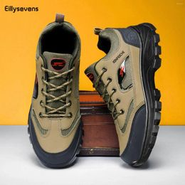 Casual Shoes Men'S Hiking Wear Resistant Sneakers Non Slip Camping Mens Outdoor Breathable Sneaker Spring Summer Waterproof