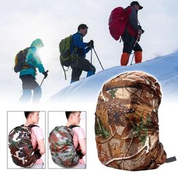 Bandanas 35-80L Outdoor Climbing Lightweight Waterproof Backpack Bag Rain Cover Camouflage With Silver Coating For Travel