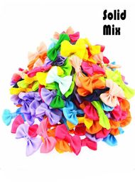 180pcs Lot Mini Small Pringting Ribbon Bow Pet Bowknot Craft Only Bow No Clips Diy Wedding Decor Hair Accessories Pb0014301319