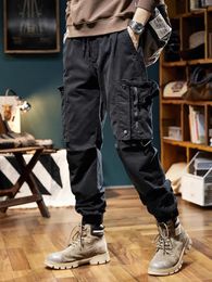 Men's Pants Workwear Versatile Japanese Youth Casual Fashion 2024