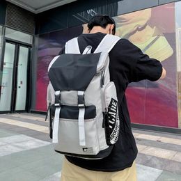 Backpack Japanese And Korean Casual Shoulders Sport Travel Bag School Backpacks Large Capacity College Students Schoolbag