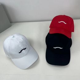 High Quality Summer Fashion Brand Baseball Cap Designer Explosive Letter Embroidery Design Foreign Style Retro Cap Solid Colour Trend Light Luxury Classic Visor