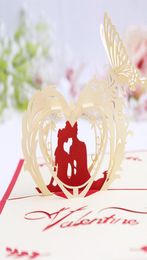 greeting cards wedding cards pop up cards congratulation greeting card handmade lovers card Valentine039s Day card with envelop6378271