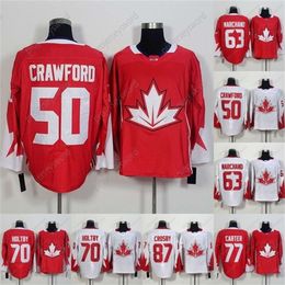 Kob 2016 World Cup of Hockey Jerseys 50 Corey Crawford 63 Brad Marchand 70 Braden Holtby 77 Jeff Carter 87 Sidney Crosby Men Women Youth Jerseys