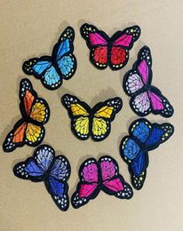 5pcs Sewing Notions Butterfly Patches Sew Iron On Alphabet Letter For Cloth Embroidery Appliques Clothing Garment Accessories Badg5054210