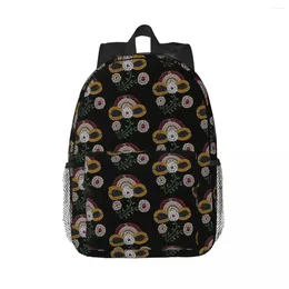 Backpack Wild Flower Backpacks Boys Girls Bookbag Casual Students School Bags Laptop Rucksack Shoulder Bag Large Capacity