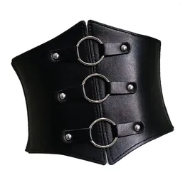 Belts Retro Style Women Waist Belt Corset Cinch Cummerbunds Stretch Waistband