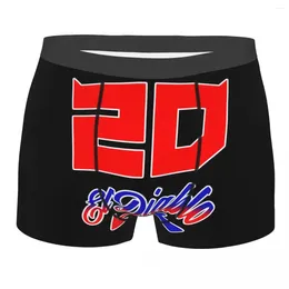 Underpants Fabio Quartararo Boxer Shorts For Homme 3D Printed Underwear Panties Briefs Soft