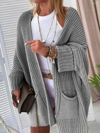 Women's Knits Sweater With Net Color Long Sleeved Cardigan Jacket