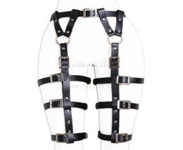 Women Harness Body Belts Sexy Garters Bondage Belt Punk Strap Band From Waist To Leg Adjustable Suspender Straps Adult Sex Toys D18613821