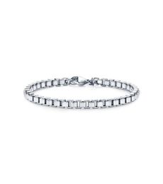 Runda High Quality Venetian Link Bracelet In Metal Stainless Steel For Men Women Classic Jewelry Link Chain290D8902692