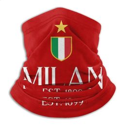 Milan Scarf Bandana Neck Warmer Headband Cycling Mask Milan Calcio Milan Rossoneri Rossonero Football Soccer Serie A 240428
