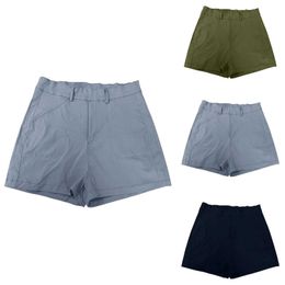 Women's Shorts Summer Casual WomenS Stretch Twill Shorts Regular Fit Pocket Hiking Shorts Athletic Shorts Chino Shorts Strtwear Womens Short Y240504