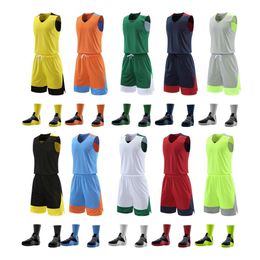 Basketball Jerseys Dog Carrier A511 Double-sided Suit, Men's and Women's League Jersey, Shorts, Summer Training, Competition Adult M-5xl