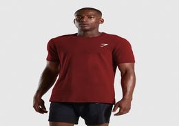 New Designer Mens Running Sport Tshirt Gym Fitness Bodybuilding Skinny Print T Shirt Summer Male Jogging Training Tee Tops Clothi9665665