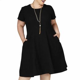 Big size 9XL Summer Fat MOM Woman dress Loose plus women clothing 9xl vestidos clearance sale 240420